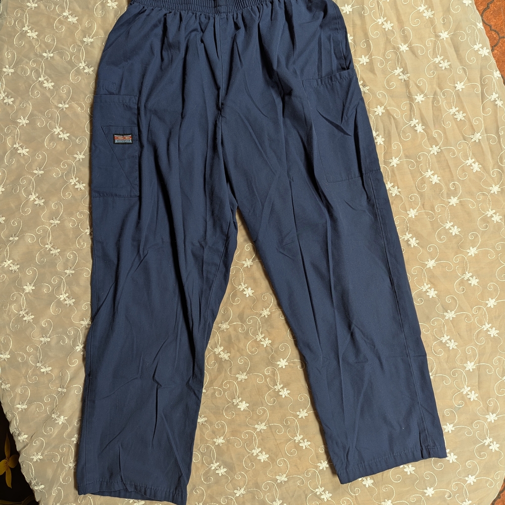 Men's Navy Blue Cargo Pants